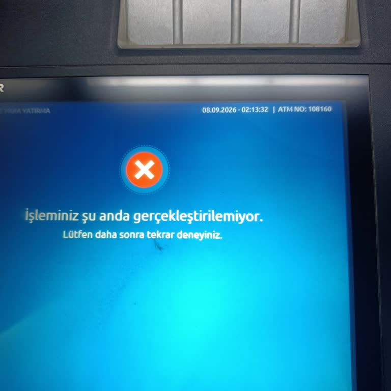 Aktif Bank ATM’sinde Yatırdığım 2000 TL Hesaba Yansımadı Ve Çözüm Bekliyorum