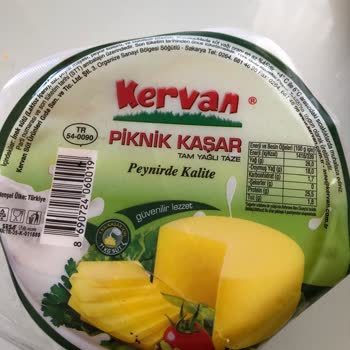 Kervan Piknik Kaşar Peynirinde Hijyenik Olmayan Siyah Yabancı Madde