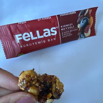 Saç Teli İçeren Fellas Barı Hijyen Skandalı