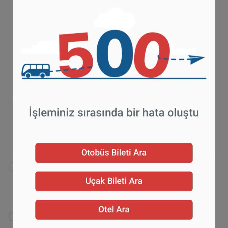 Ödeme Çekildi, Bilet Oluşturulmadı Ve Destek Alınamıyor