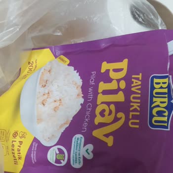 Burcu Markalı Hazır Tavuklu Pilavda Plastik Parçası Ve Saç Teli Bulunması