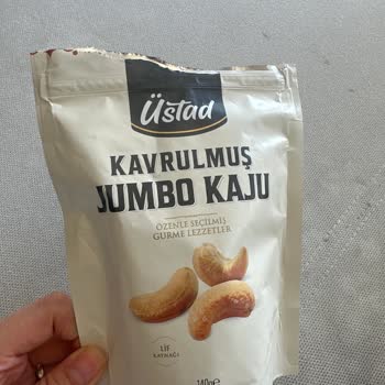 A101 Kartal Şubesinde Satın Alınan Üstad Jumbo Kaju Ürününde Küflü Koku Ve Bozulmuş Tat