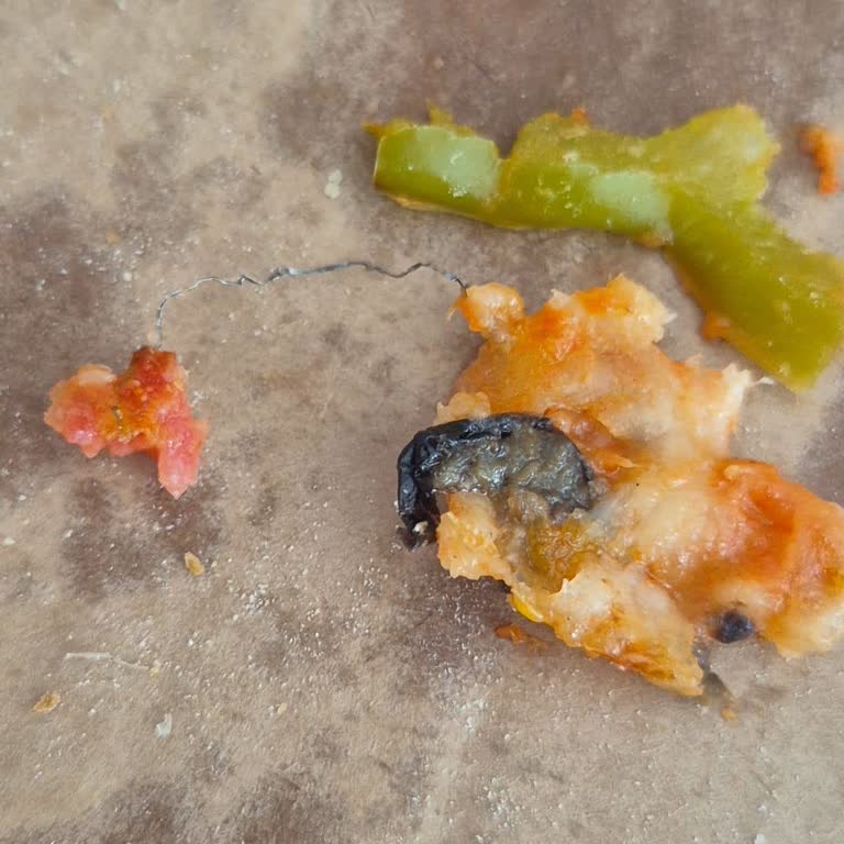 PizzaLazza'da Bulaşık Teli Çıktı Ve Çocuğum Tehlikeye Atıldı