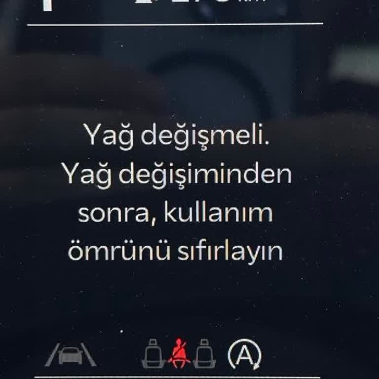 Yeni Kia Sportage’da Erken Yağ Değişim Uyarısı Ve Servis Açıklama Eksikliği