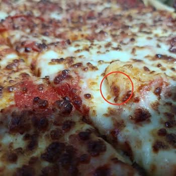 Domino's Pizza'da Kıl Sorunu Ve İade Reddi