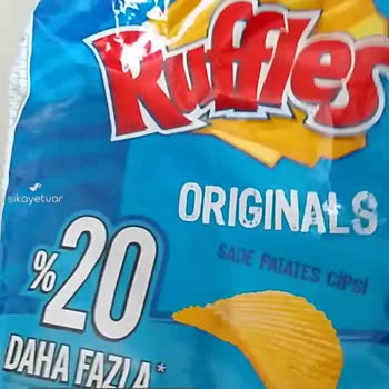 Ruffles Sade Patates Cipsi!