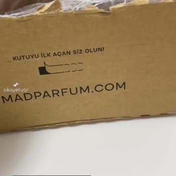 Mad Hatalı, Açık, Kullanılmış Ürün Yollanması!