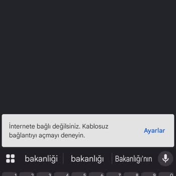 Şebeke Ve İnternet Sorunları Nedeniyle Vodafone Sözleşmesinin Cayma Bedeli Olmadan İptali Talebi