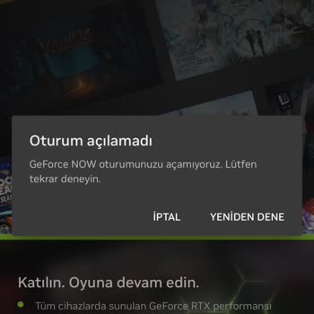 GeForce Now Oturum Açamama Sorunu Ve Ödeme İadesi Talebi