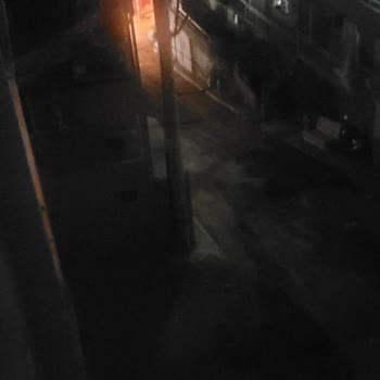 Sokak Lambaları Çalışmıyor, Yaşlı Ve Çocuklar Karanlıkta Zor Durumda