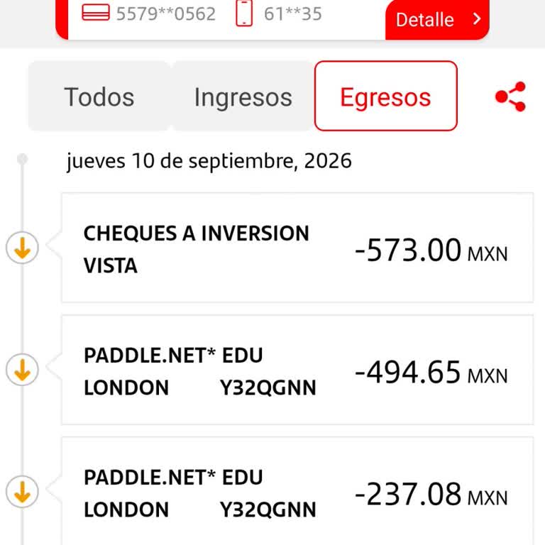 Doble cobro sin autorización en tarjeta, solicito reembolso a Educly