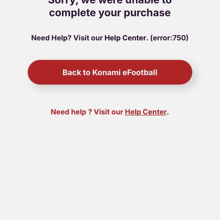Efootball 2027 Ödeme İşlemlerinde Sürekli Başarısızlık