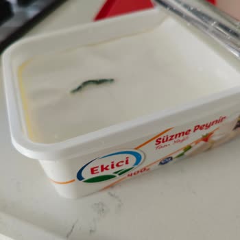 Ekici Süzme Peynirinde Yabancı Madde (Solucan) Bulunmasıyla İlgili Hijyen Ve Güvenlik Şikayeti