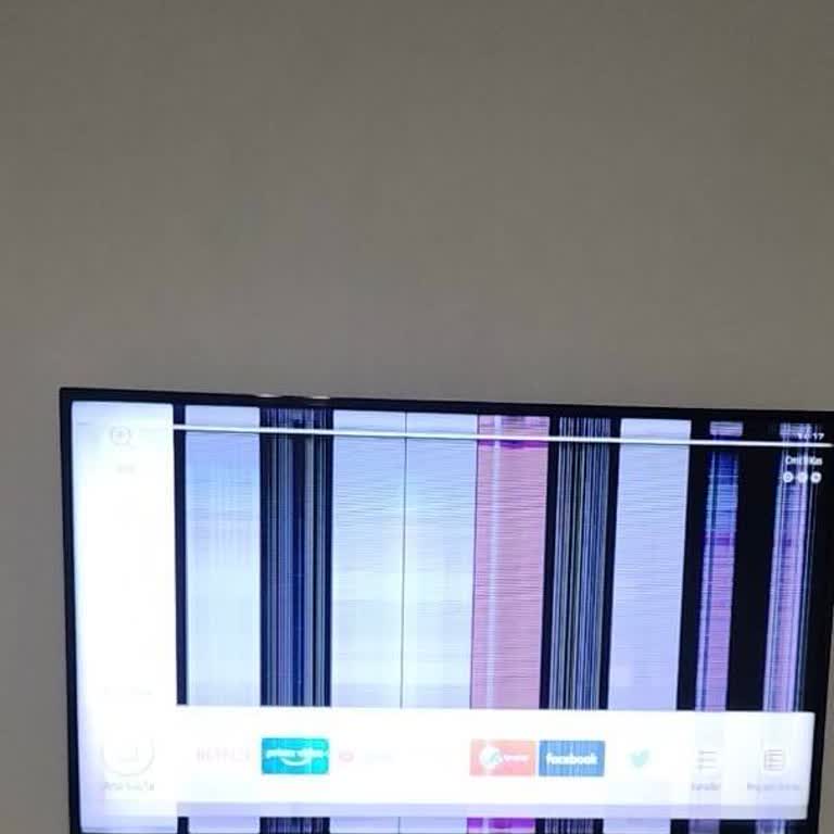 Kullanılmamış Televizyonda Garanti Dışı Ekran Çizgileri Ve Ücretsiz Değişim Talebi