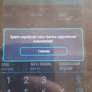 Bankanın Tanımlanamaması Nedeniyle Pos Cihazı Üzerinde Satışlar Durduruldu