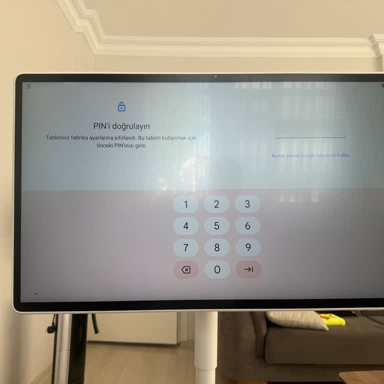 Media Markt Televizyonunda Önceki Kullanıcı Hesabı Ve Pin Engeli