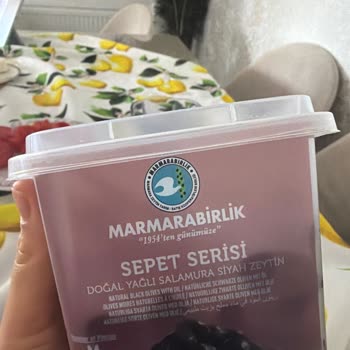 MarmaraBirlik Siyah Zeytin Açıldığında Yoğun Koyun Kokusu Ve Kötü Tat