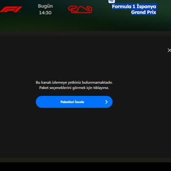 Satın Aldığım Sezonluk F1 Paketi Hesabımda Görünmüyor