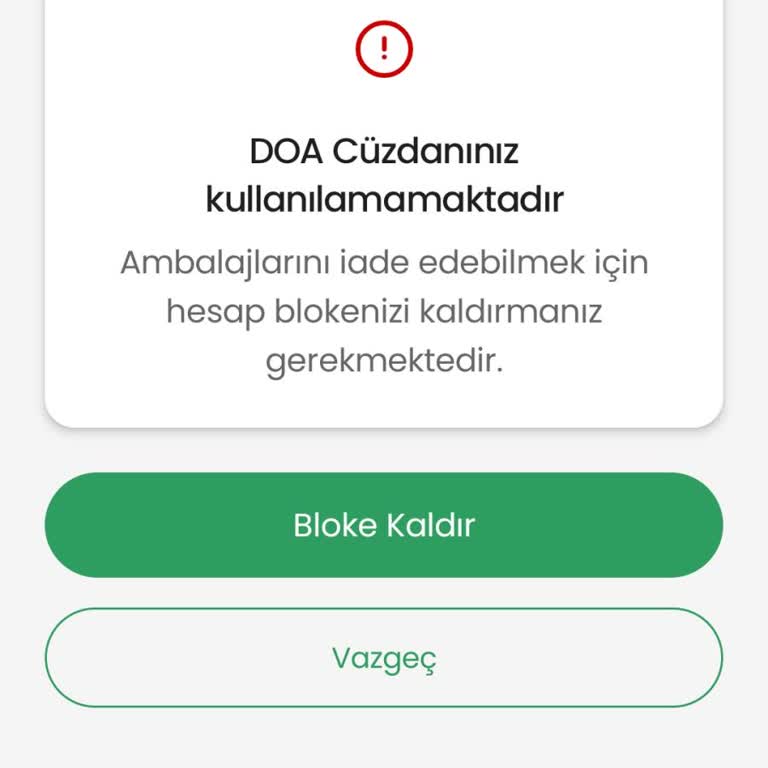 Doa Hesabım Blokeli Ve 6 Gündür Aktif Olamıyor, Acil Açma Talebi