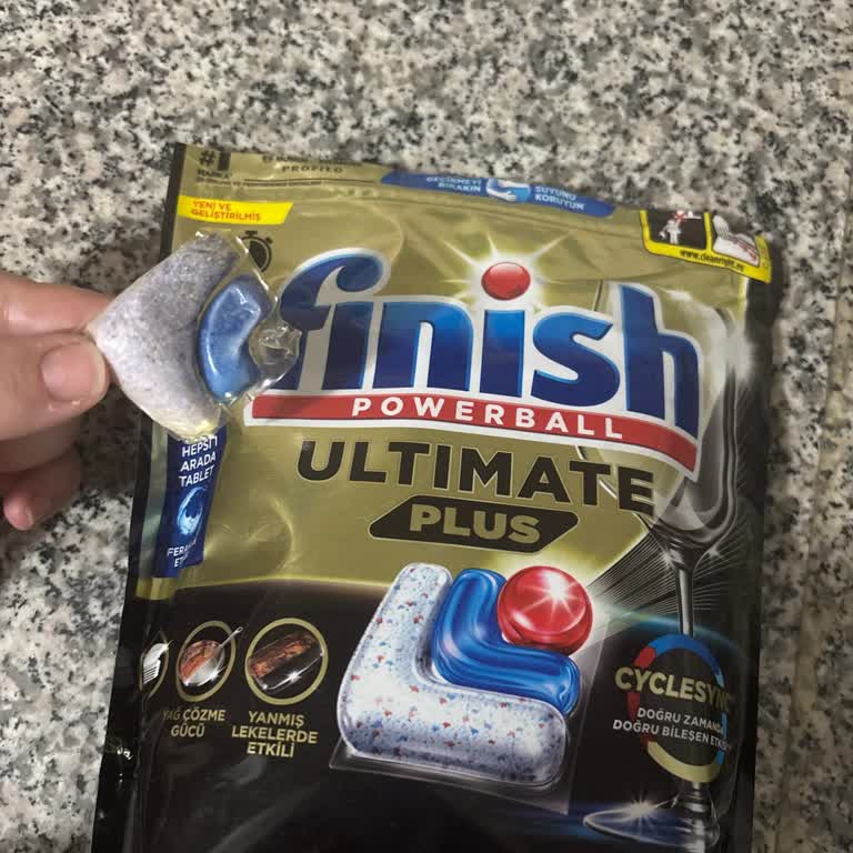 Finish Bulaşık Tabletinde Bozuk Kapsül Ve Güvenlik Endişesi