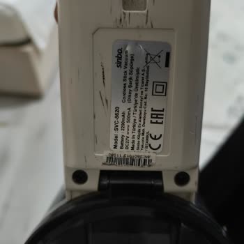 Sinbo SVC‑8620 Süpürge Borusunun Yedek Parça Temini İsteği