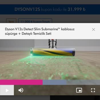 Dyson V12s Detect Slim’da Tanıtımda Gösterilen Aparatlar Teslim Edilmedi