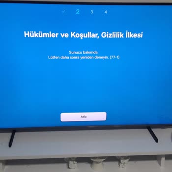 Sunucu Bakım Mesajı Smart Hub Kurulumunu Engelliyor