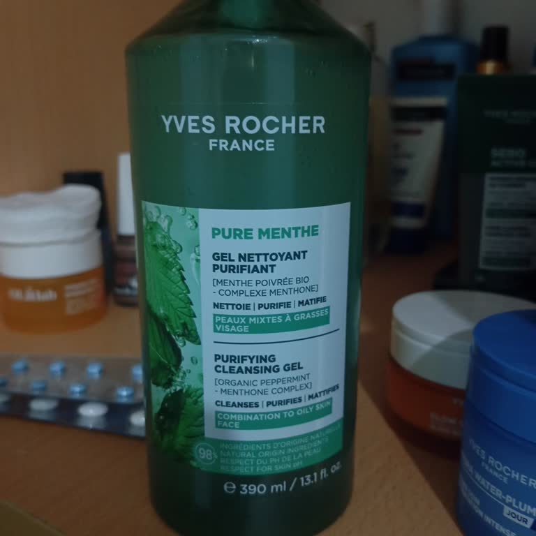 Yves Rocher Pure Menthe Yüz Yıkama Jelinde Köpürmemesi Ve Makyajı Temizleyememesi