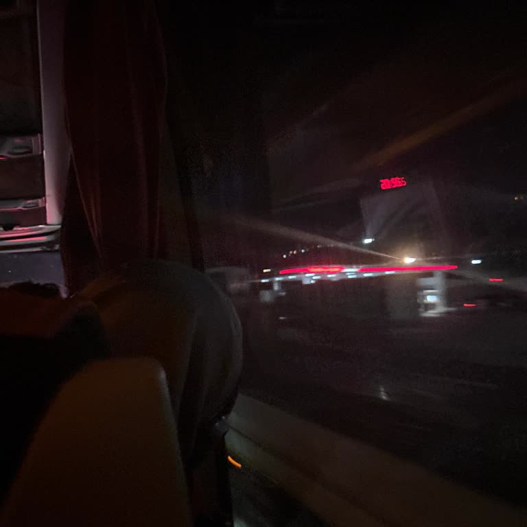 Şoförün Tehlikeli Sürüşü Nedeniyle Güvensiz Otobüs Yolculuğu