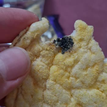 Eti Gong Cipsinde Görülen Siyah Yabancı Madde Hijyen Ve Kalite Kontrol Endişesi