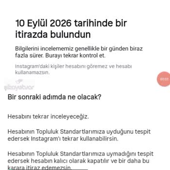 Instagram Ban Yedim Sonsuza Kadar