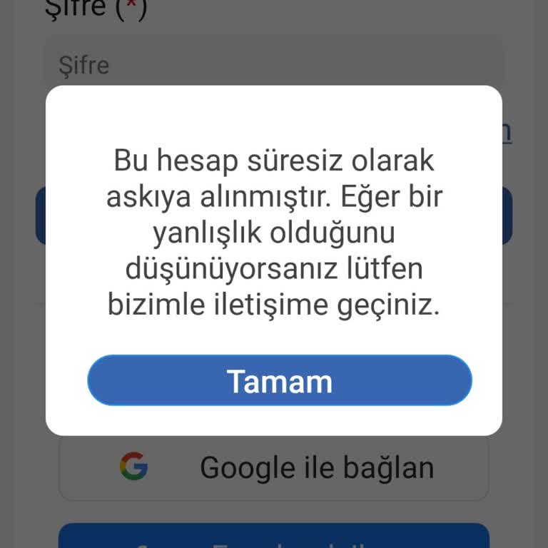 Maçkolik Hesabım Açıklama Almadan Süresiz Askıya Alındı