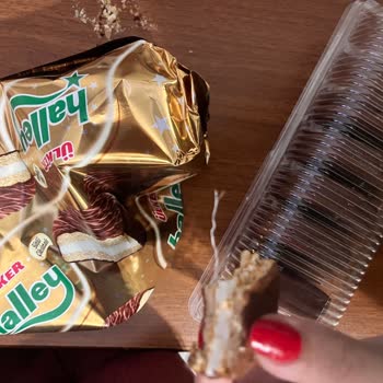 Ülker Halley Ürününün İçinden Çıkan Uzun İp Sağlık Tehdidi