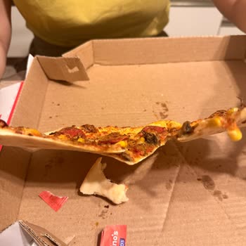 Domino's Gaziantep Duisburg Şubesinde Kalitesiz Pizza Ve Patates Çözüm Sunulmayan Şikayet