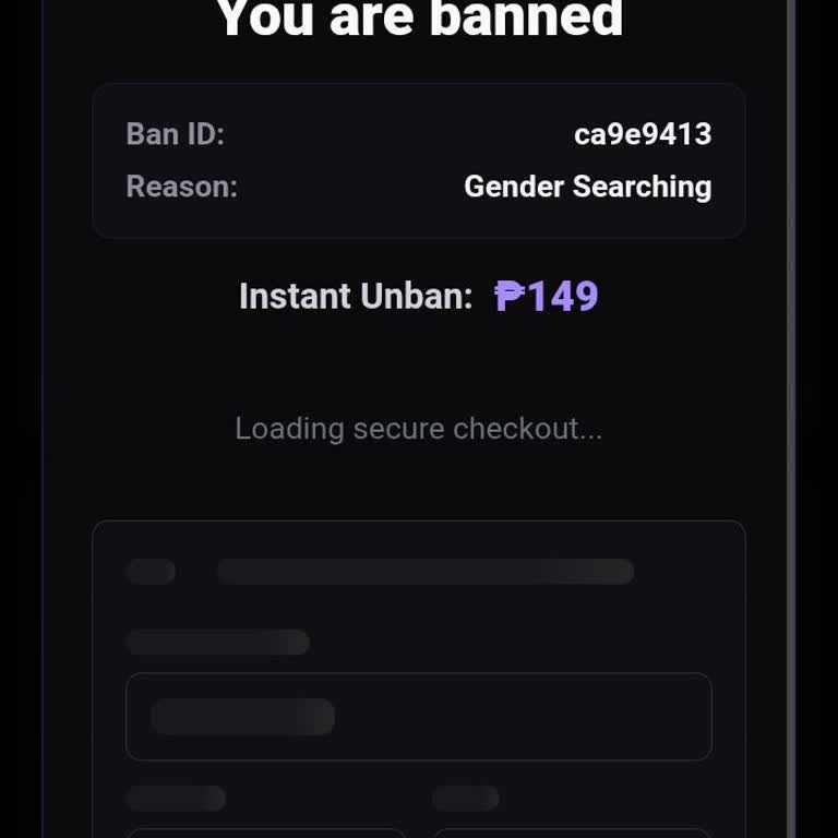 Gender Searching : An Unjustified Sanction Given To Me, Please Fix