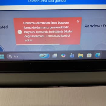 Kosmos Vize Hizmetleri Randevu Sisteminde Tekrarlayan Doğrulama Ve SMS Kota Hataları