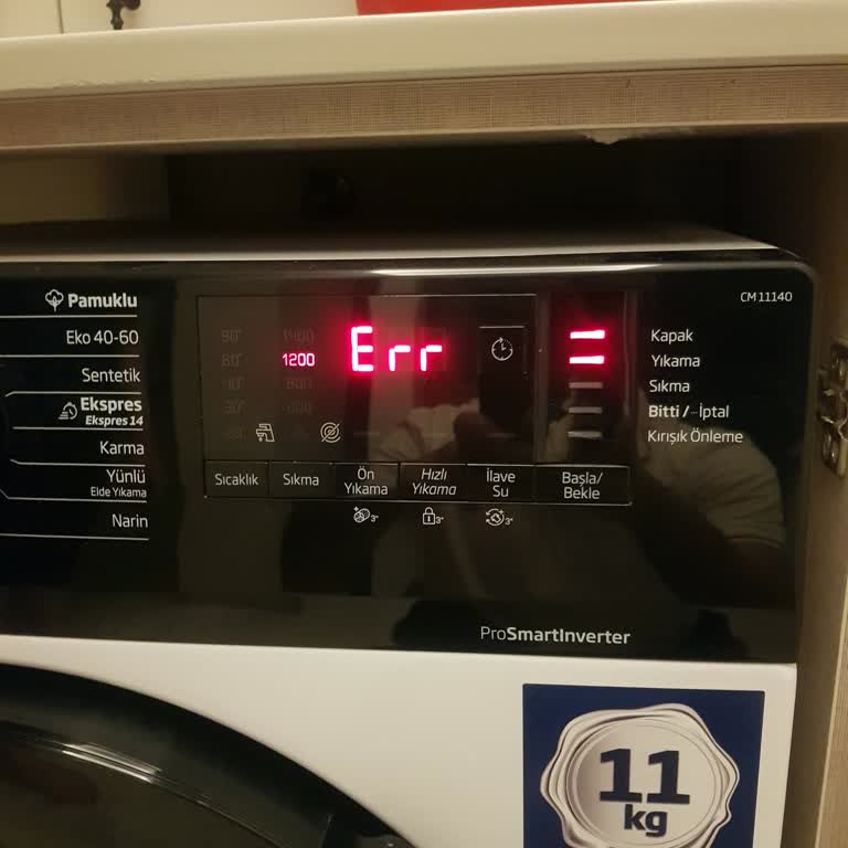 Beko Çamaşır Makinesi Sürekli Sıkma Arızası Ve Değişim Talebi
