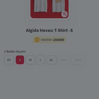 Algida İle Kazan’da Stok Görünen T-Shirt İçin Puan Kullanılamaması: Aldatıcı Uygulama