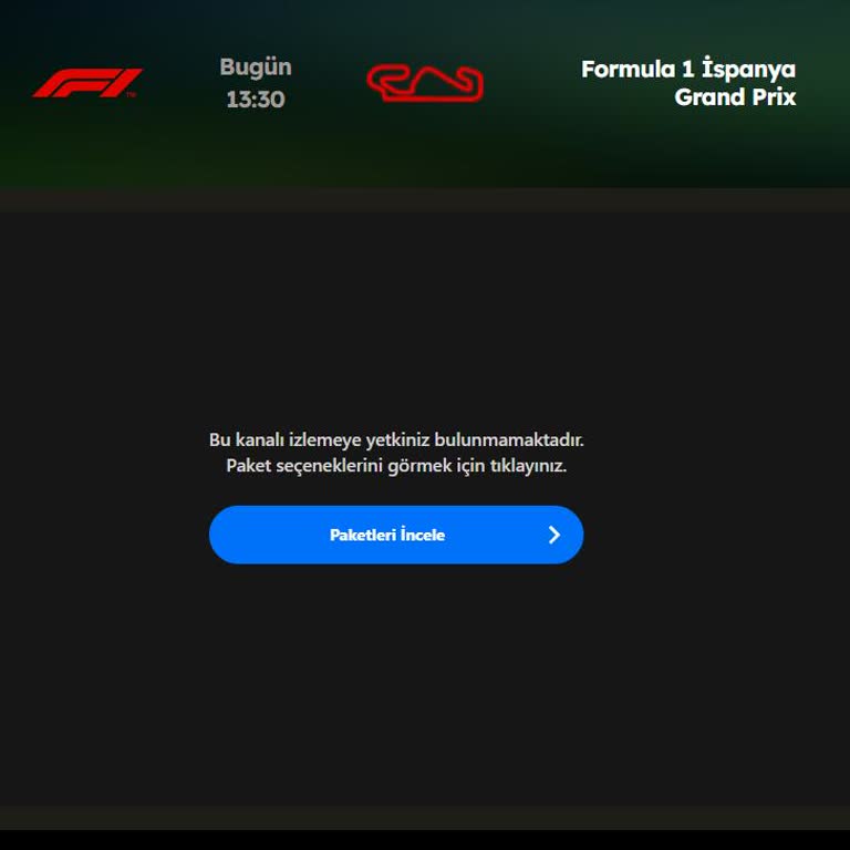 Tod TV F1 Sezon Paketi Erken Bitiş Ve Yanıltıcı Bilgi