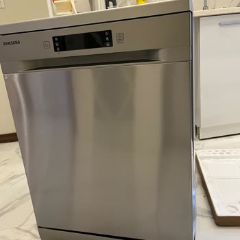Düğün Öncesi Acil Değişim Talebi Hasarlı Bulaşık Makinesi