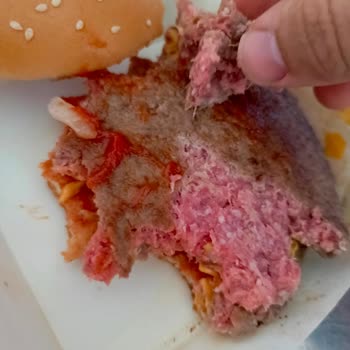 McDonald's'tan Pişmemiş Burger Ve Yetersiz Kupon İadesi Talebi