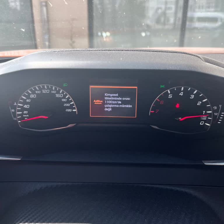 AdBlue Arızası Nedeniyle Bayiden Acil Randevu Talebi