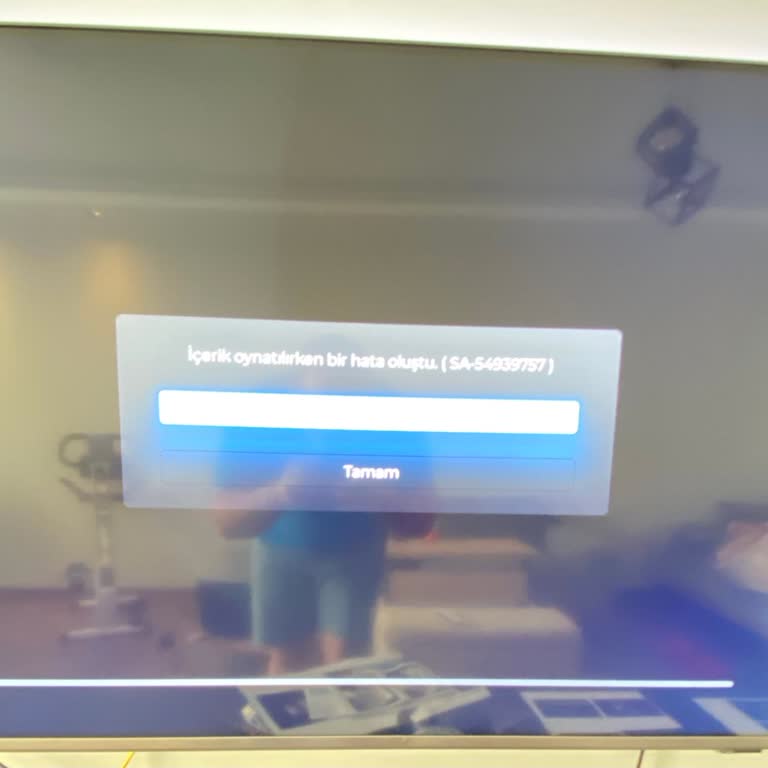 Sa-54939757 Hatası Televizyonumda İzleme Sorunları Ve Ücret İadesi Talebi