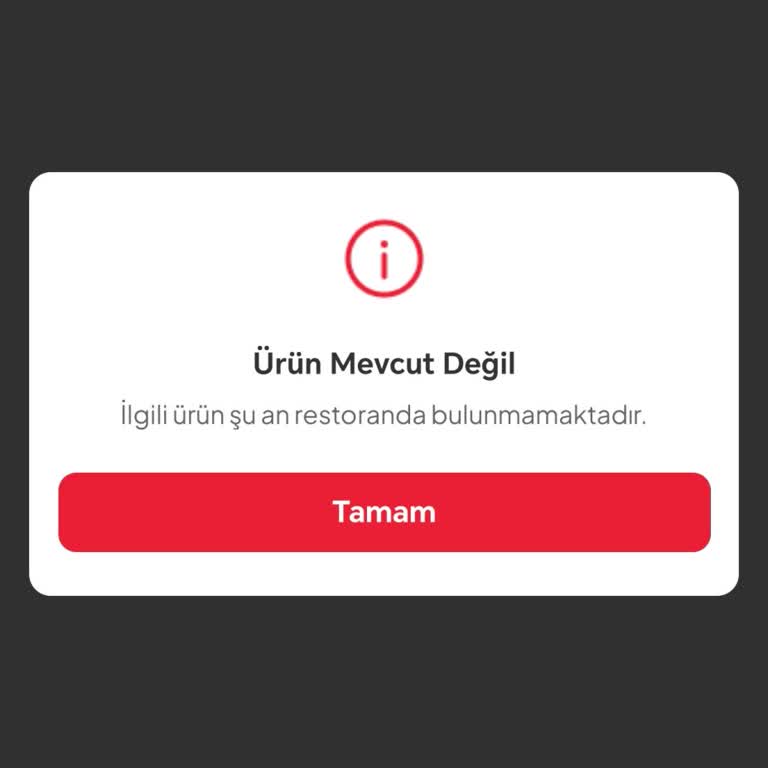 Burger King Cihanbeyli Şubesinde Kupon Kullanamama Sorunu