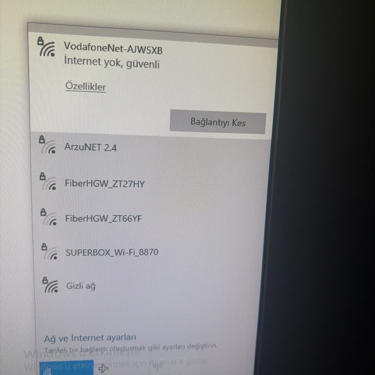 Vodafone Ev İnterneti Sürekli Kopma Sorunu Ve Çözüm Talebi