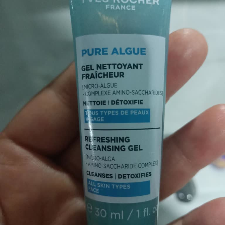 Yves Rocher Pure Algue Yüz Temizleme Jelinde Şiddetli Yanma Ve Kızarıklık