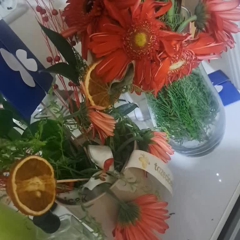 Solmuş Gerbera Aranjmanı Ve Kaba Müşteri Hizmetleri
