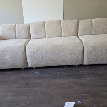 Ergül Mobilya Salon Takımı Üretim Kaynaklı Defolu Parçalar Ve Yamuk Koltuklar