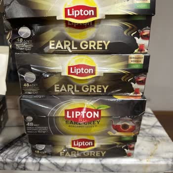 Lipton Earl Grey Bergamot Aromalı Çayda Tat Ve Koku Tutarsızlığı