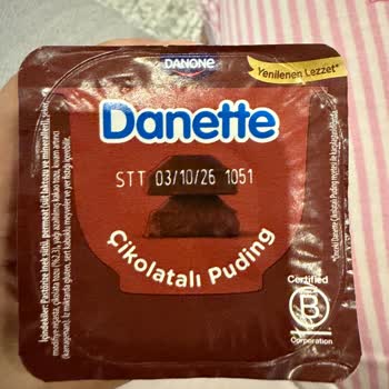Danette Çikolatalı Pudingde Küflü Ürün Görüldü Ve Değişim İstiyorum